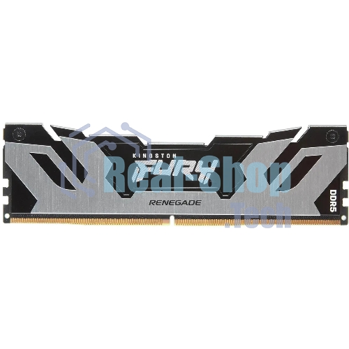Оперативная память Kingston Fury Renegade, DDR5, 96Gb (2x48GB), 6000MHz, CL32, DIMM, с радиаторами, серебристый/черный