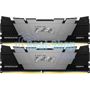 Оперативная память Kingston Fury Renegade, DDR4, 16GB (2x8GB), 4266MHz, CL19, DIMM, с радиатором, черный