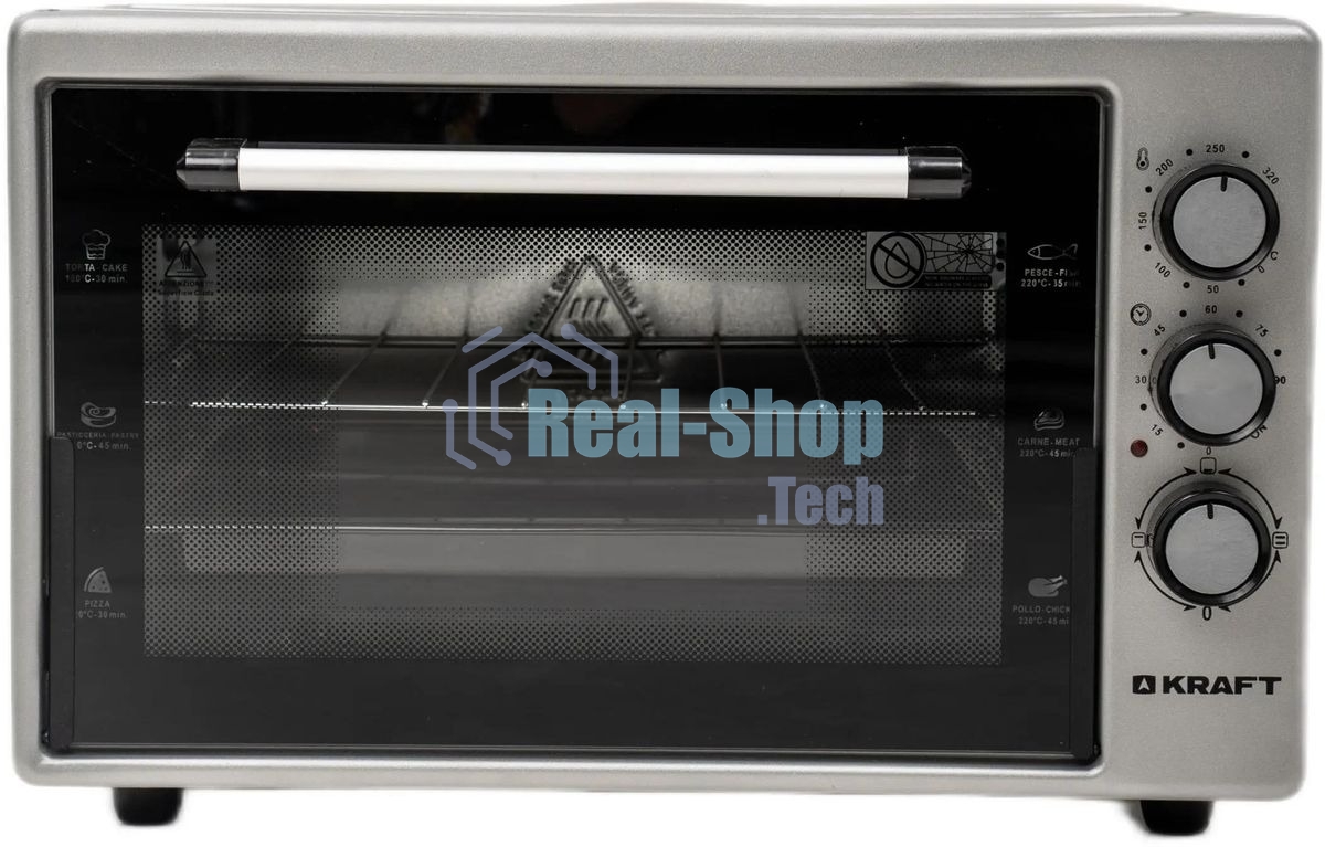 Мини-печь Kraft KF-MO 4500 GR серый