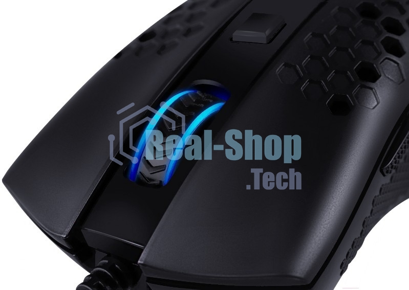 Мышь проводная REDRAGON Storm Basic чёрный, 12400 dpi, USB, кнопки - 5