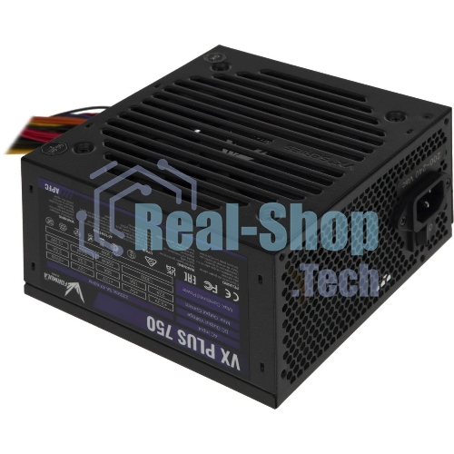 Блок питания Aerocool/Formula VX PLUS 750, 750Вт, 120мм, черный