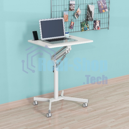 Стол для ноутбука Cactus VM-FDS101B столешница МДФ белый 70x52x107см (CS-FDS101WWT)