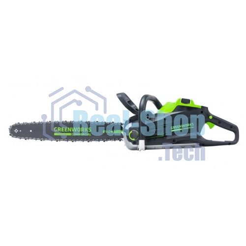 Цепная пила аккумуляторная GreenWorks GD82CS51, 82V, 51 см, бесщеточная, с 1хАКБ 5 Ач. и ЗУ (2008307UB)