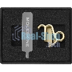 Шильд-символ Moleskine Zodiac Козерог, металл, золотистый, коробка с европодвесом, PINCAPRICORNGOLD