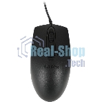 Мышь проводная A4Tech OP-720 черный, 1200 dpi, USB, кнопки - 3