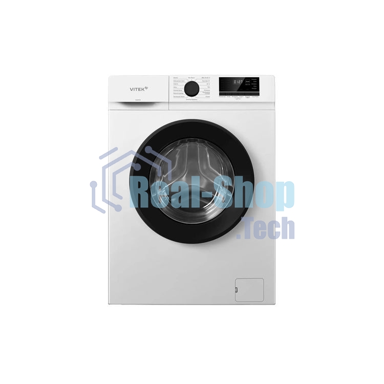 Стиральная машина Vitek VT-WME8203 белый, загрузка фронтальная 8 кг, 1200 об/мин, класс A+++