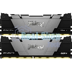 Оперативная память Kingston Fury Renegade, DDR4, 16GB (2x8GB), 4266MHz, CL19, DIMM, с радиатором, черный