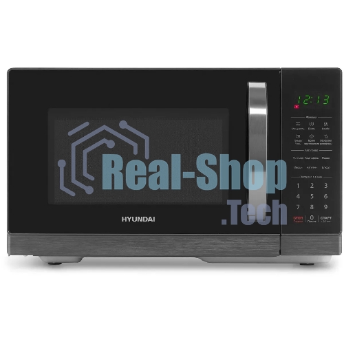 Микроволновая печь Hyundai HYM-D3011 черный, 25 л, 900 Вт, переключатели - сенсор