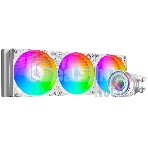Система жидкостного охлаждения ID-Cooling FX360 Inf ARGb белый 120мм алюминий+медь 2000rpm 27.2db 4-pin 350W