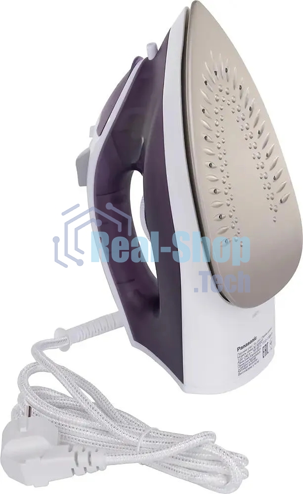 Утюг Panasonic NIM300TVTW фиолетовый/белый, 1800 Вт, 20 г/мин, 80 г/мин, 210 мл