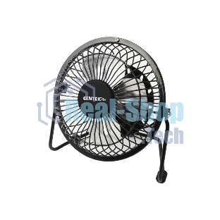 Вентилятор Centek CT-5040 чёрный, настольный, 2.5 Вт, 1 скорость, 10.4 см