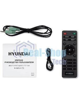 Микросистема Hyundai H-MS1403 черный 60Вт FM USB BT SD