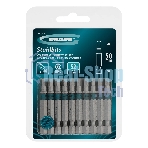 Бита Gross HEX 5х50 мм, сталь S2, шестигр., 10 шт.