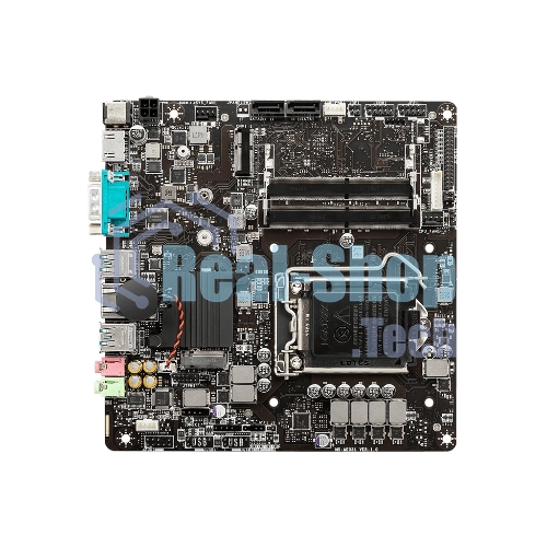 Материнская плата MSI H510TI-S09, LGA 1200, Intel H510, 2xSO-DIMM DDR4, 2xSATA, 1xM.2, 1xHDMI, 1x1Gb LAN, 4xUSB-A 3.2 Gen 1, 2x3.5мм, 5.1, Mini-ITX