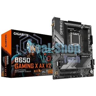 Материнская плата Gigabyte B650 GAMING X AX V2, AM5, AMD B650, 4xDDR5, 4xSATA, 3xM.2, 1xPCI-E 4.0 x16, 2xPCI-E 3.0 x1, 1xUSB-A 3.2 Gen 2, 3xUSB-A 3.2 Gen 1, 1xUSB-C 3.2 Gen 2, 1x 2.5Gb LAN, 3x3.5 мм, 7.1, ATX
