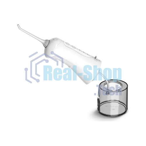 Ирригатор BQ IR001 White-Gray, Мощность: 10 Вт, Портативный, Объем резервуара 300 мл, 2 насадки и дорожный чехол в комплекте, 3 режима работы: Normal (нормальный), Soft (мягкий), Pulse (импульсный), Уровень влагозащиты: IPX7, Давление воды: 140-800 кПа, Число пульсаций: 1200-1600 имп/мин, Аккумулятор Li-ion 1400 мАч, 3.7 В, Время работы от аккумулятора до 60 минут, Время заряда аккумулятора: 4-5 часов, Автоматическое отключение через 2 мин, Вращение насадок на 360°, Съемный резервуар для воды, Индикация зарядки, Шкала уровня воды, USB кабель в комплекте