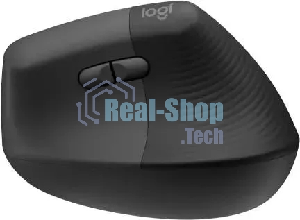 Мышь беспроводная Logitech Lift графитовый, 4000 dpi, радиоканал, Bluetooth, USB, кнопки - 6