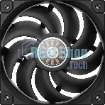 Вентилятор для корпуса DEEPCOOL FT12 черный, 120 мм, 2150 об/мин, 32 дБ, 4 pin