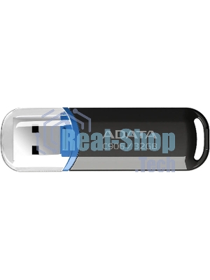 Флешка USB ADATA C906 (AC906-32G-RBK), 32Gb, USB 2.0, R/W 15/5, черный/синий