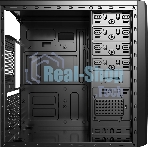 Компьютерный корпус Aerocool/Formula CS-1101 черный без БП ATX 2x120мм 1x140мм 2xUSB 2.0 1xUSB 3.0 audio