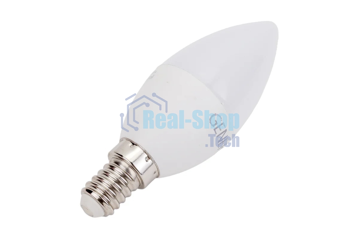 Лампа cветодиодная LED IEK LL-C35-08-230-40-E14-G C35 свеча 8Вт 230В 4000К E14 GENERICA