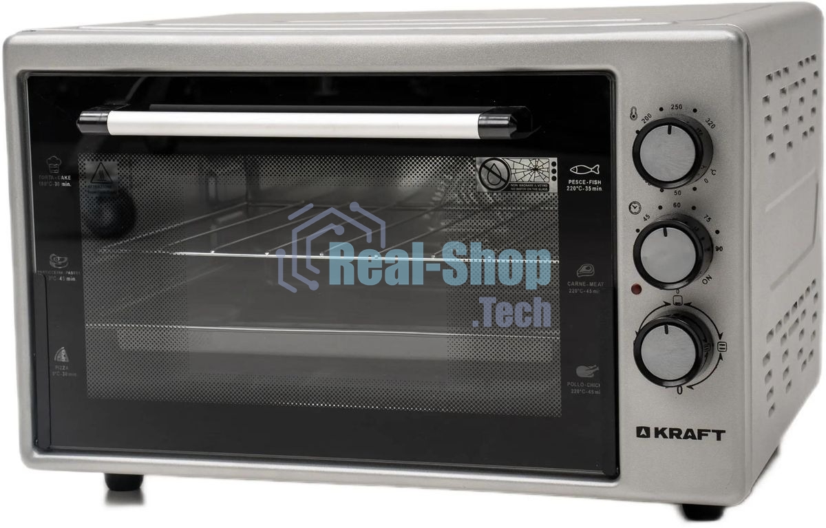 Мини-печь Kraft KF-MO 4506 GR серый