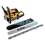 Пила цепная бензиновая Denzel DS-5820, шина 50 см, 58см3, 3,6 л.с., шаг 0,325, паз 1,5 мм, 76 зв