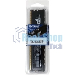 Оперативная память Patriot Signature Premium, DDR4, 16GB (1x16GB), 3200 MHz, CL22, с радиатором, чёрный