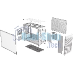 Компьютерный корпус Asus AP201 PRIME CASE TG WHITE AP201/WHT/TG