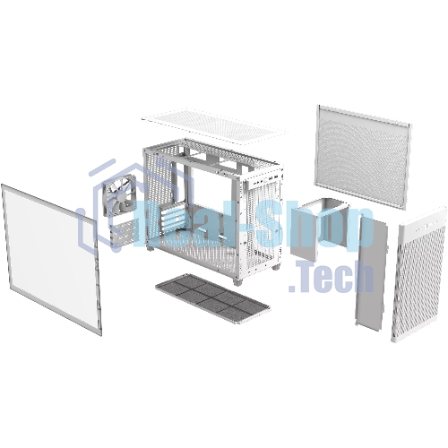 Компьютерный корпус Asus AP201 PRIME CASE TG WHITE AP201/WHT/TG