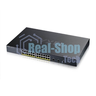 Коммутатор Smart L3 Lite PoE+ Zyxel NebulaFlex XGS1935-28HP, rack 19