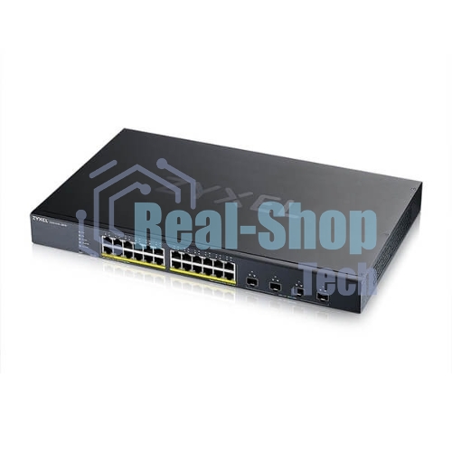 Коммутатор Smart L3 Lite PoE+ Zyxel NebulaFlex XGS1935-28HP, rack 19