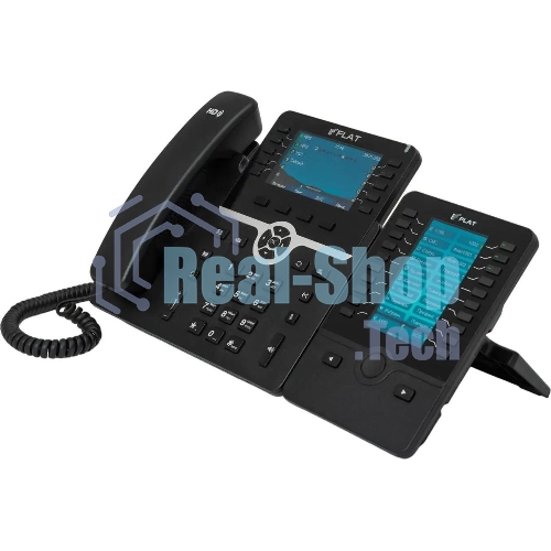 Телефон IP Флат Flat-Phone-B10/RU черный