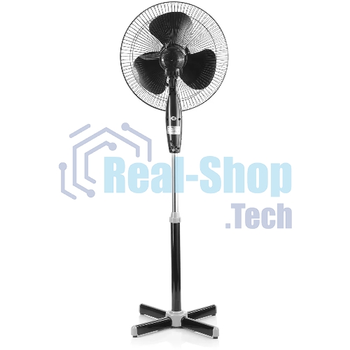 Вентилятор Centek CT-5015 чёрный, напольный, 40 Вт, 3 скорости, 43 см