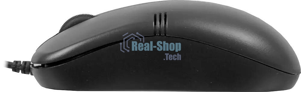 Мышь проводная A4Tech OP-560NU черный, 1200 dpi, USB, кнопки - 3