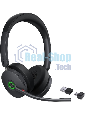 Гарнитура Yealink BH74 UC чёрный, беспроводная, Bluetooth, до 64 ч