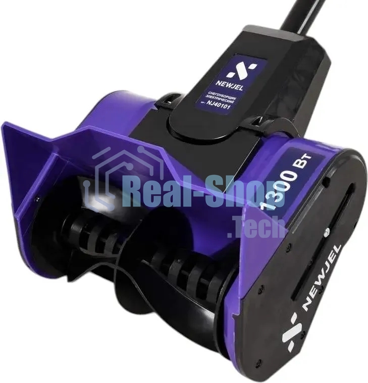 Снегоуборщик электрический Newjel NJ40101 1.3 кВт