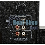 Колонки SVEN AC MS -304, черный Акустическая система, беспроводная передача сигнала по Bluetooth, суммарная мощность (RMS), Вт - 40, выходная мощность (RMS), Вт - сабвуфер: 20, сателлиты: 20 (2 х10), частотный диапазон, Гц - сабвуфер: 40 – 150, сателлиты: 150 – 20 000, размеры динамиков, мм - сабвуфер: O 128, воспроизведение с USB flash и SD card памяти, встроенное FM-радио, LED-дисплей, пульт ДУ, материал корпуса сабвуфера и сателлитов – дерево (MDF).