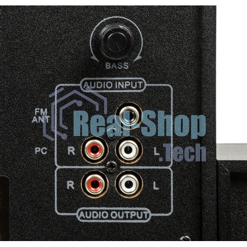 Колонки SVEN AC MS -304, черный Акустическая система, беспроводная передача сигнала по Bluetooth, суммарная мощность (RMS), Вт - 40, выходная мощность (RMS), Вт - сабвуфер: 20, сателлиты: 20 (2 х10), частотный диапазон, Гц - сабвуфер: 40 – 150, сателлиты: 150 – 20 000, размеры динамиков, мм - сабвуфер: O 128, воспроизведение с USB flash и SD card памяти, встроенное FM-радио, LED-дисплей, пульт ДУ, материал корпуса сабвуфера и сателлитов – дерево (MDF).