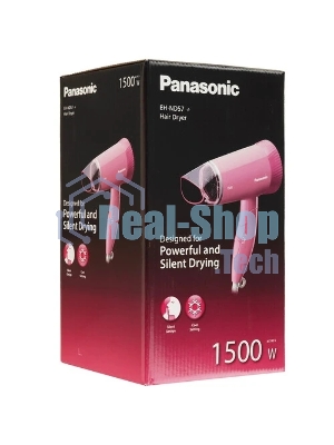 Фен Panasonic EH-ND57-P615 розовый, 1500 Вт, компактный