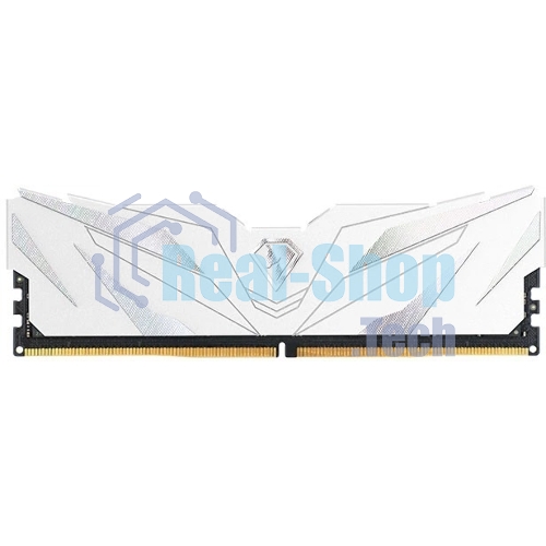 Оперативная память Netac Shadow II, DDR5, 16Gb (1x16 GB), 6000 MHz, CL38, DIMM, радиатор, белый