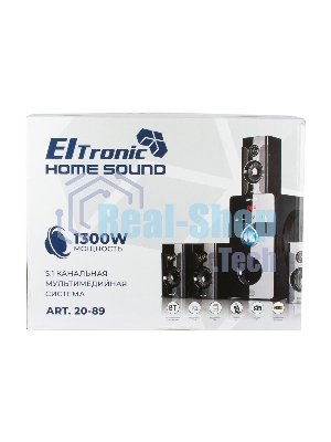 Акустическая система ELTRONIC (20-89) HOME SOUND черный