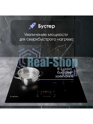 Индукционная варочная панель Zigmund & Shtain CI 60.6 B черный