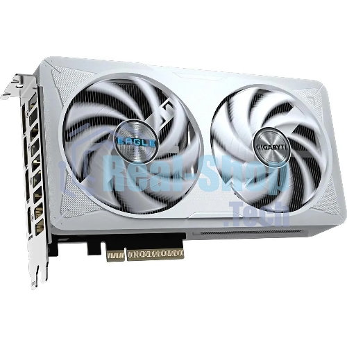 Видеокарта Gigabyte GV-N5060EAGLEOC ICE-8GD, NVIDIA GeForce RTX 5060, 8 ГБ GDDR7, 128 бит, PCI-e 5.0, 1xHDMI, 3xDP