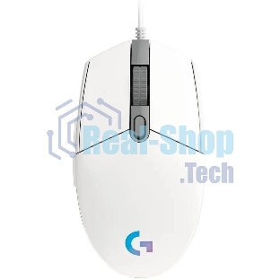 Мышь проводная Logitech G102 LIGHTSYNC белый, 8000 dpi, USB, кнопки - 6