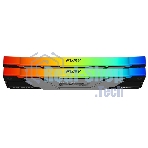 Оперативная память Kingston Fury Renegade, DDR4, 16GB (2x8GB), 3600MHz, CL16, DIMM, с радиаторами, RGB, серый/черный