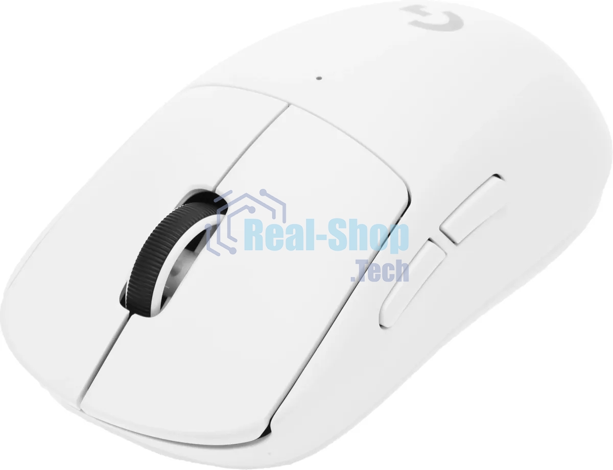 Мышь беспроводная Logitech G PRO X SUPERLIGHT 2 белый, 32000 dpi, радиоканал, USB, кнопки - 5