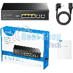 Коммутатор Cudy GS1006P, 6×1 Гбит/с