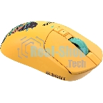 Мышь беспроводная/проводная A4Tech Bloody R72 Ultra Duo желтый, 20000 dpi, USB Type-A/Type-C, радиоканал, кнопки-7