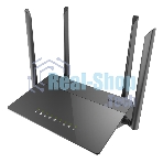Маршрутизатор беспроводной D-Link DIR-841/RU/A1B, Wireless AC1200 Dual-Band Router with 1 10/100/1000Base-T WAN port and 410/100Base-TX LAN ports.802.11b/g/n compatible, 802.11AC up to 866Mbps,1 10/100/1000Base-T WAN port, 4